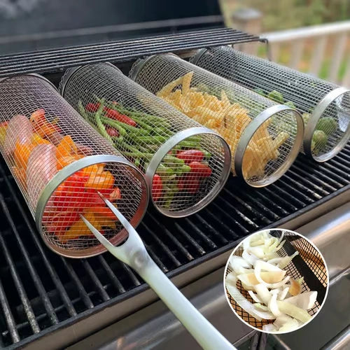 Rolling Grilling Basket