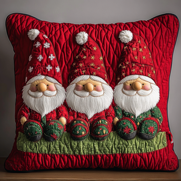 Christmas Gnome DAI230924193 Quilted Pillow Case