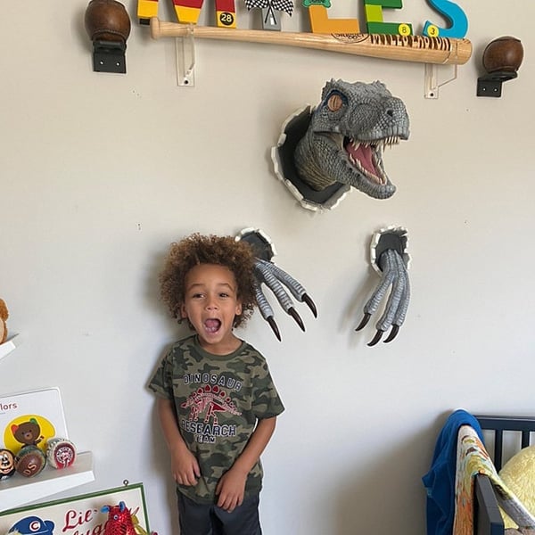 3D Dinosaur Wall Hanging Decoration