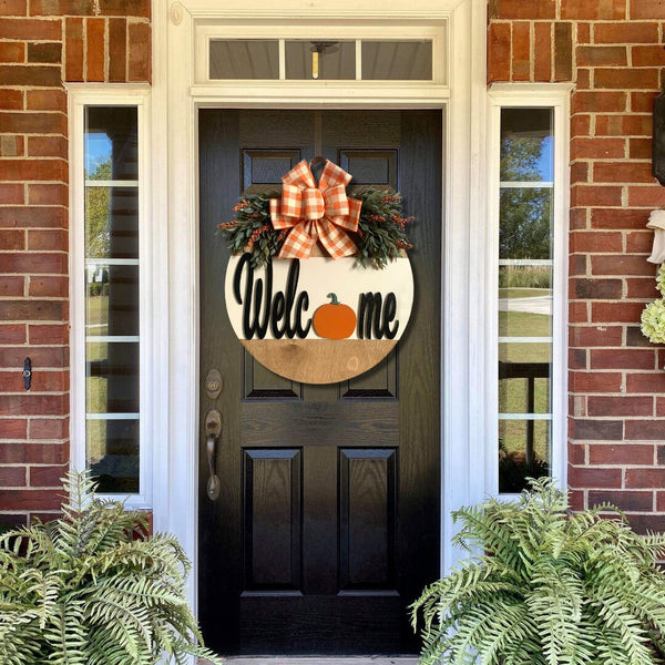 Fall Door hanger-Autumn Nature Decoration