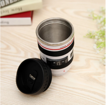 Stainless Steel Camera Mug