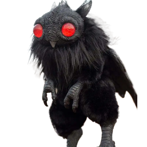 Mothman Baby Poseable Art Doll