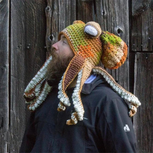 Hand-knitted Octopus Hat