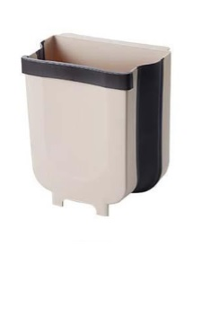 Wall-mounted Folding Trash Can