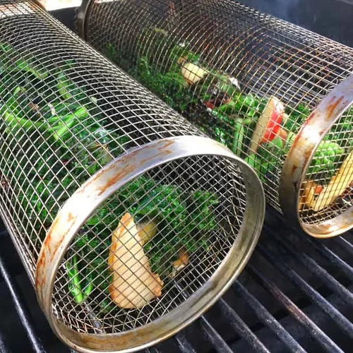 Rolling Grilling Basket