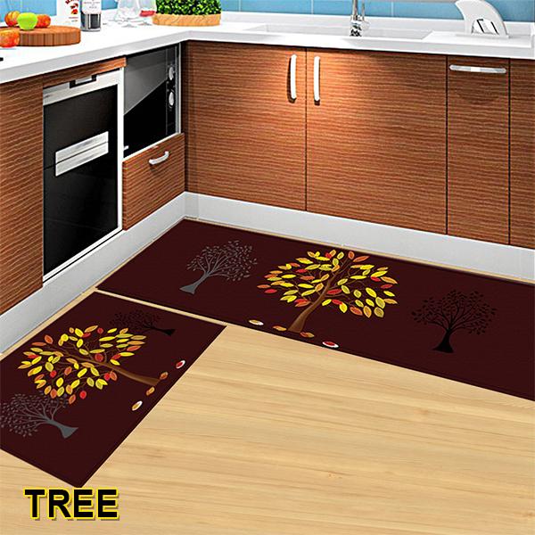 Kitchen Printed Non-Slip Carpet