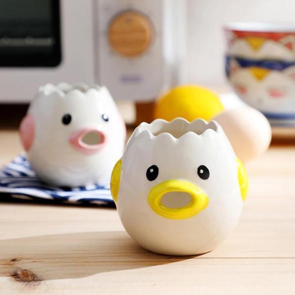 Cartoon Egg Yolk White Separator