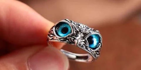 New Adjustable Owl Ring