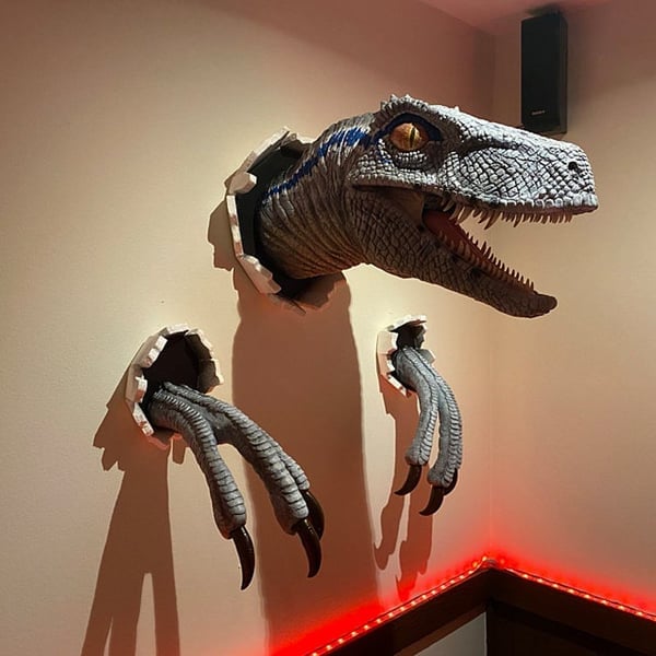 3D Dinosaur Wall Hanging Decoration