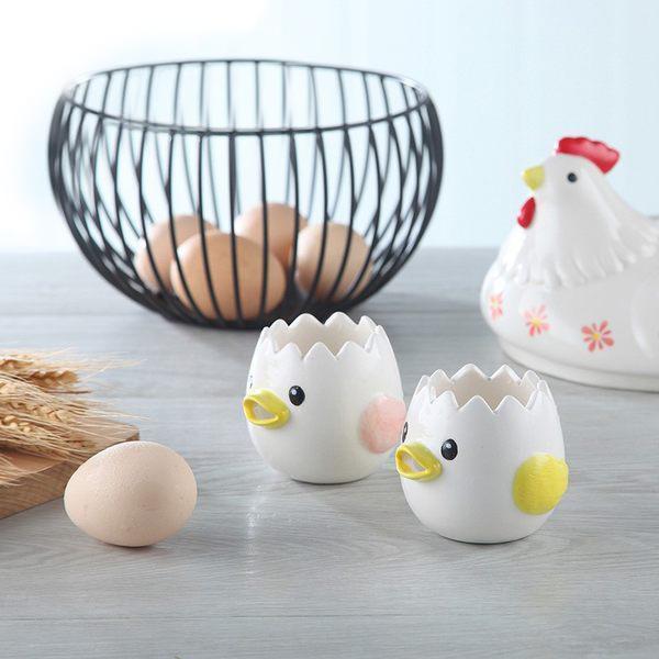 Cartoon Egg Yolk White Separator