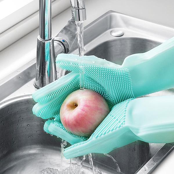 Silicone Cleaning Gloves