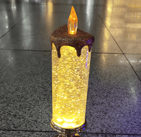 LED candles with base