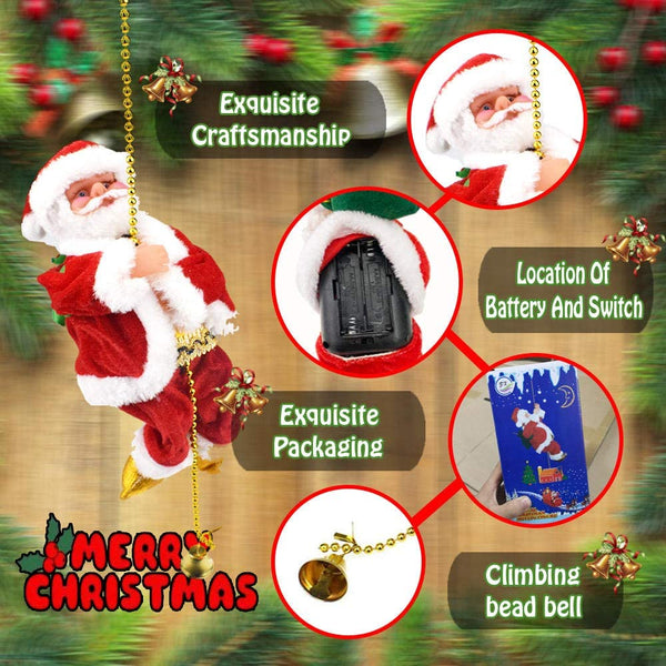 Santa Claus Musical Climbing Rope