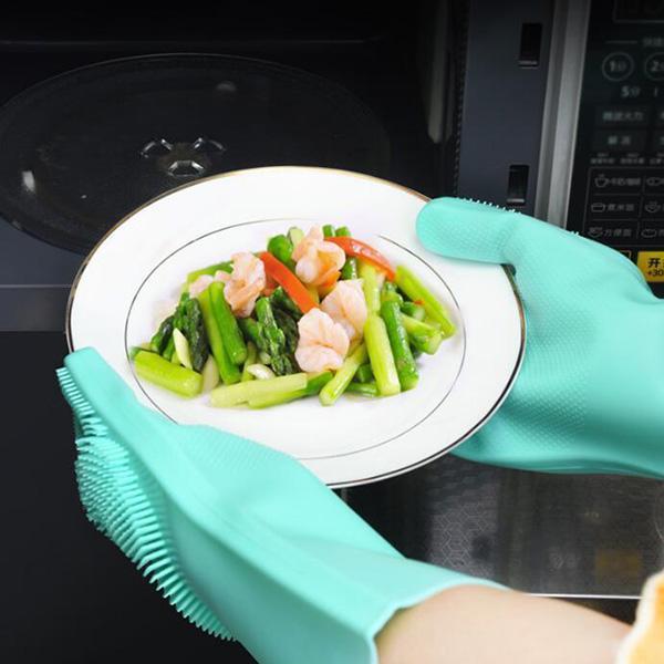 Silicone Cleaning Gloves