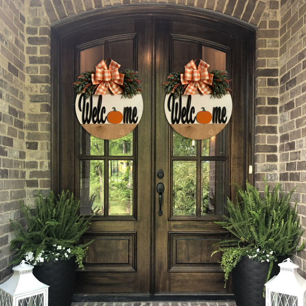 Fall Door hanger-Autumn Nature Decoration