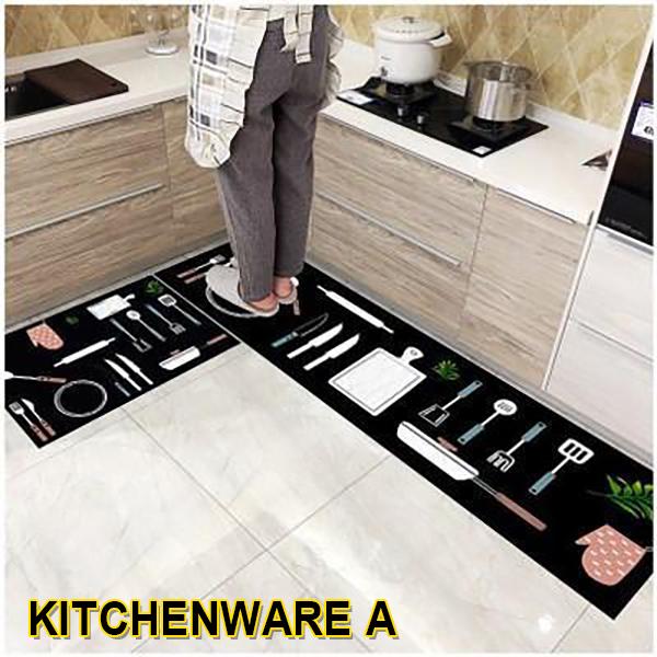 Kitchen Printed Non-Slip Carpet