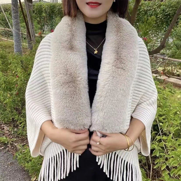 Ladies Thickened Shawl Coat