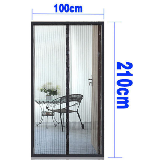 Magic Magnetic Mesh Screen Door