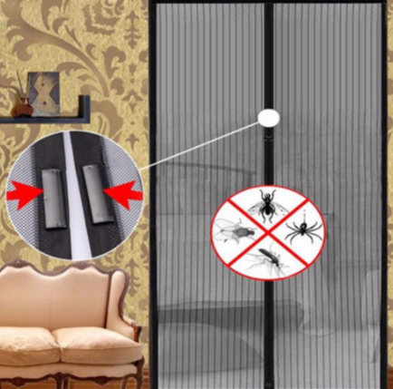 Magic Magnetic Mesh Screen Door