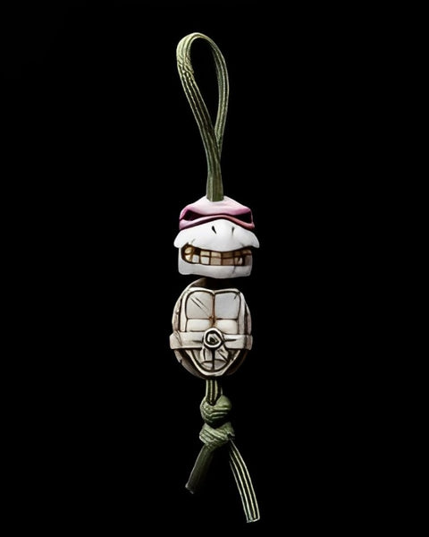 The 4 Turtle Brothers Skull beads