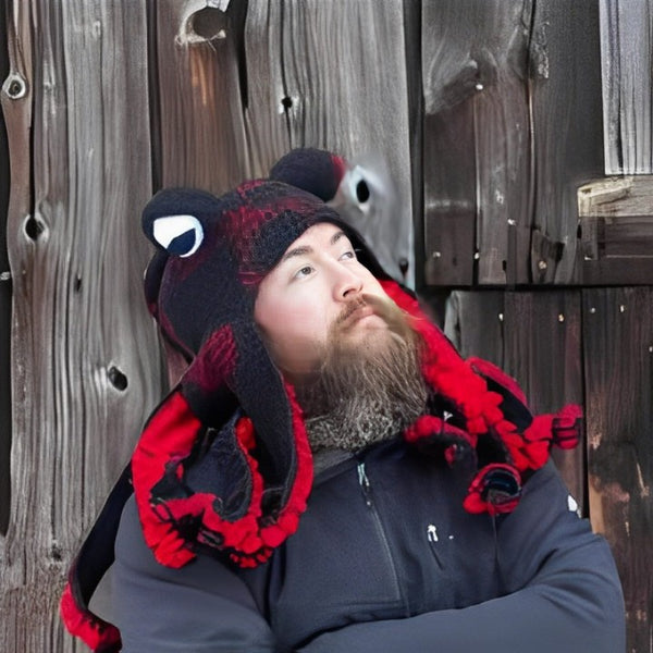 Hand-knitted Octopus Hat