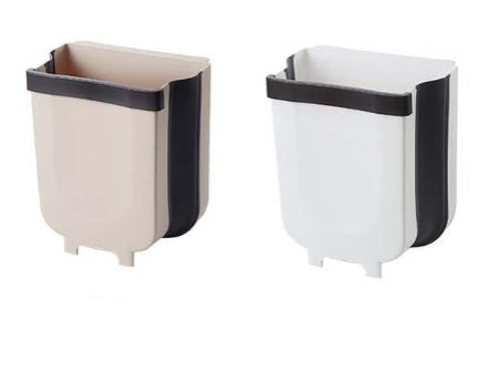 Wall-mounted Folding Trash Can