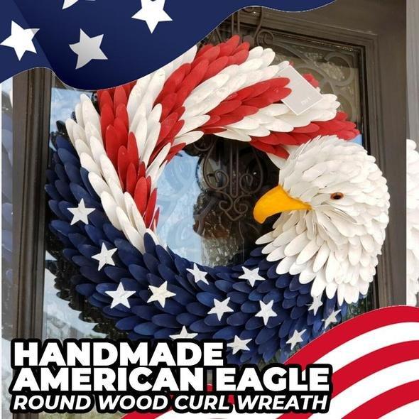 Handmade American Eagle Wreath