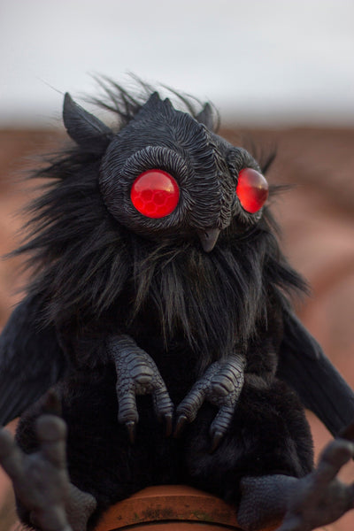 Mothman Baby Poseable Art Doll