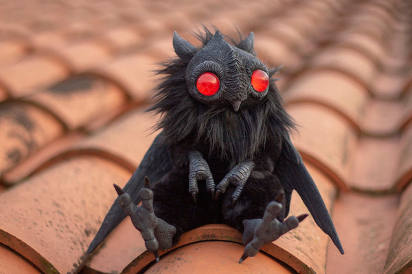 Mothman Baby Poseable Art Doll