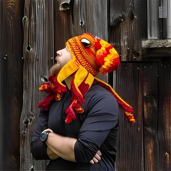 Hand-knitted Octopus Hat