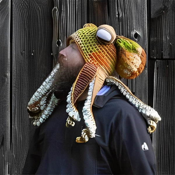 Hand-knitted Octopus Hat