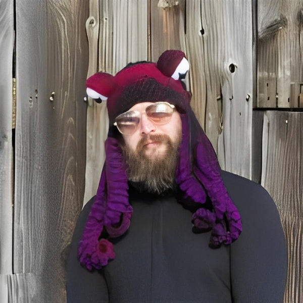 Hand-knitted Octopus Hat